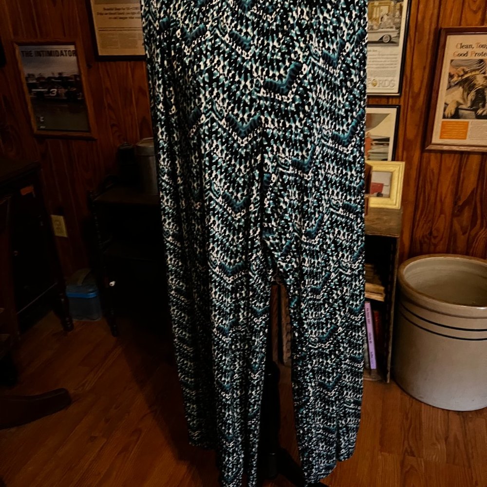Patterned Pallazzo Pants - Picture 5 of 5